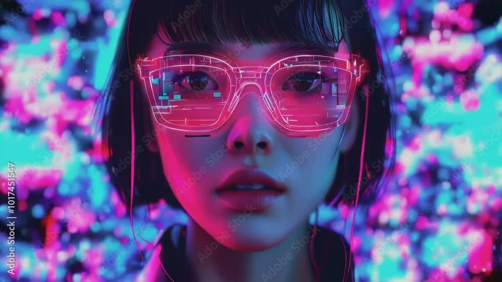 Digital Text Effect with Animated Glitch Digital Text Effect with Animated Glitch