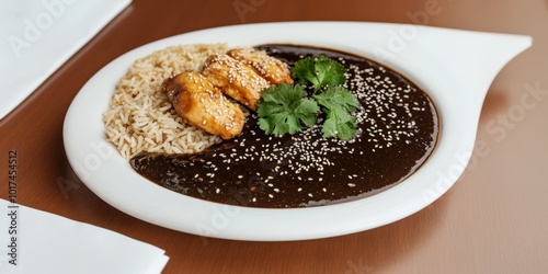 a white bowl of food photo