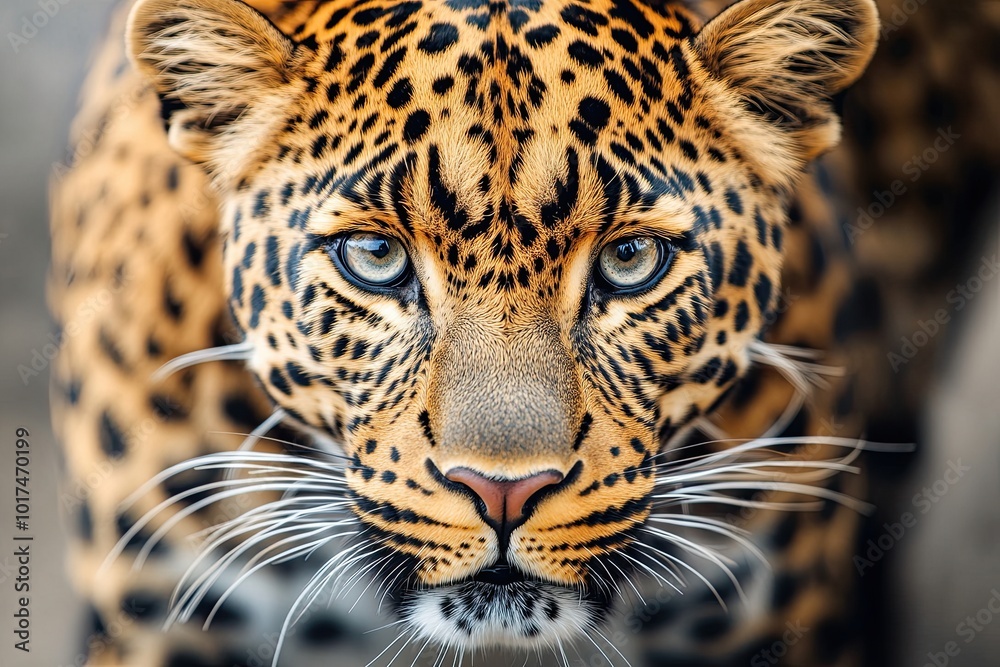 close up portrait of a leopard close up portrait of a leopard