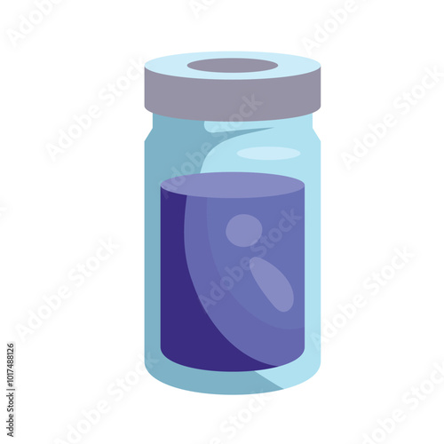 bottle of vaccine