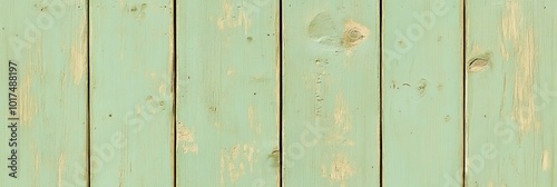 Rustic Green Wood Texture B...