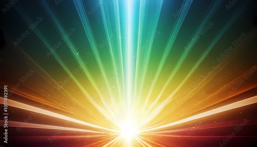 Obraz premium abstract background with rays