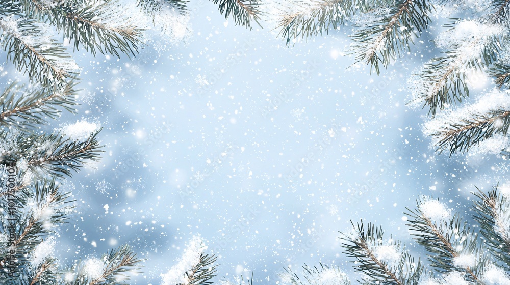 A stunning winter scene provides a serene setting for your artwork in this isolated mockup frame, ideal for seasonal designs. A stunning winter scene provides a serene setting for your artwork in this isolated mockup frame, ideal for seasonal designs.