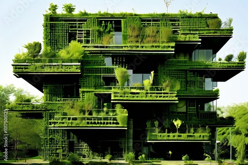 ascii art sustainable architecture translate an image of a susta photo