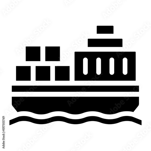cargo ship icon
