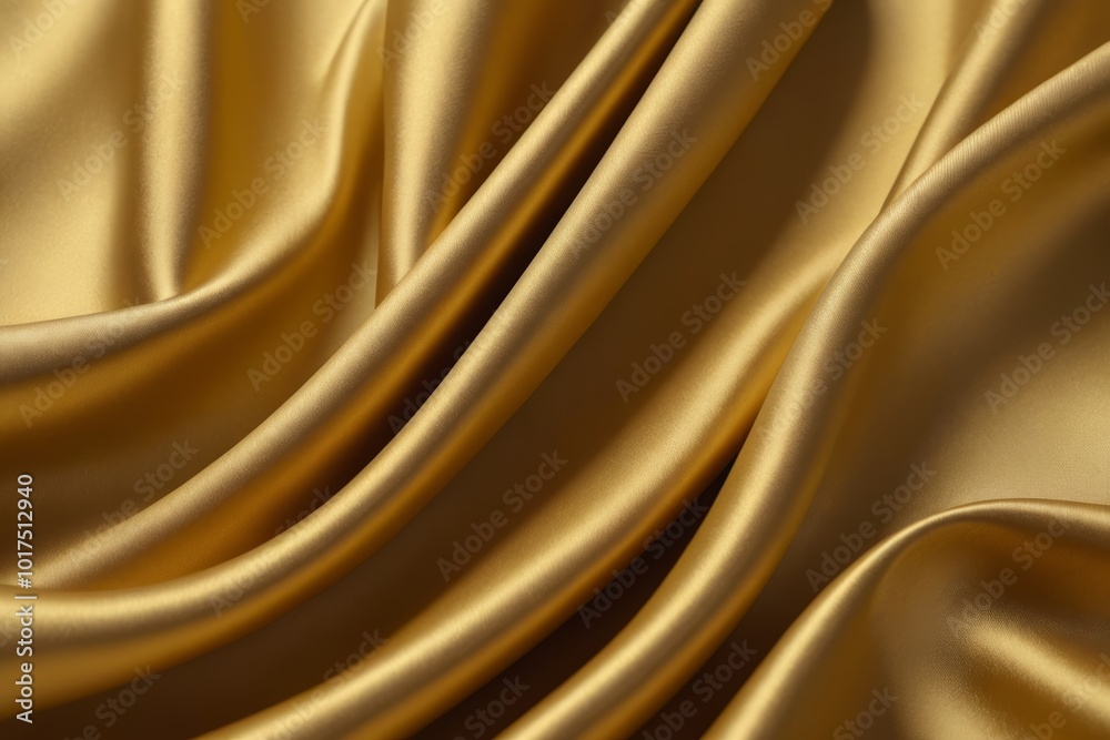 a close up of a gold silk fabric with a very long pattern a close up of a gold silk fabric with a very long pattern
