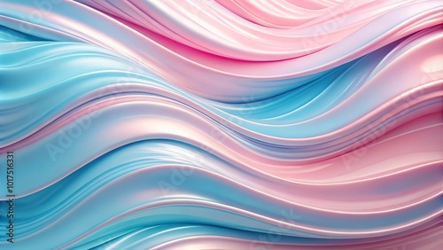 Abstract fluid pastel pink and blue background with a touch of luxury and soft composition