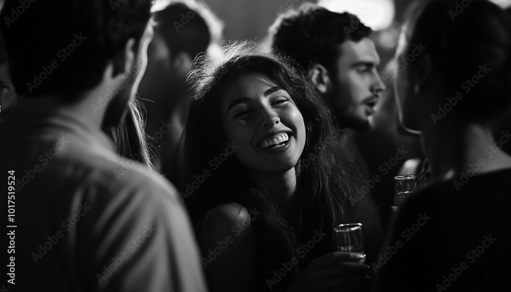 Fototapeta premium Documenting emotional reactions at social gatherings