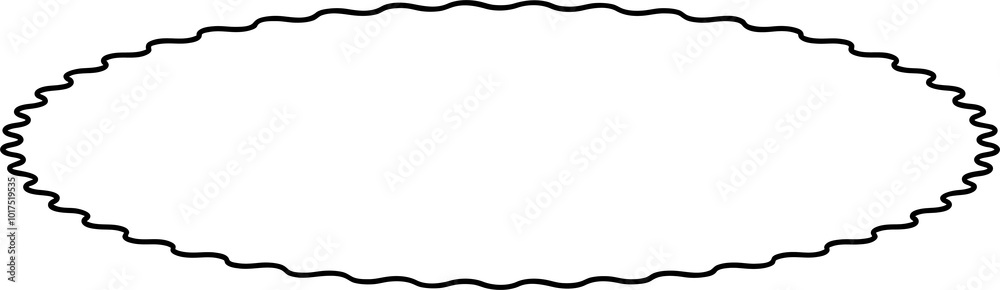 Fototapeta premium Star shape line. Geometric element