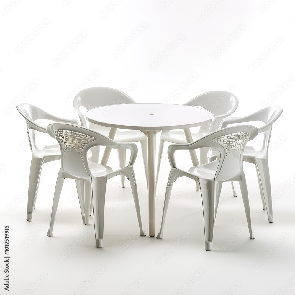 table and chairs on white isolated on white table and chairs on white isolated on white