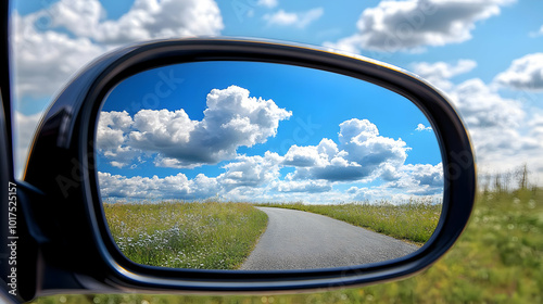 Road to the Future in Rearview Mirror.