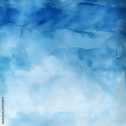 Wallpaper Mural Blue watercolor background, generative ai
 Torontodigital.ca