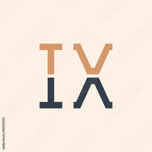 Modern IX Letter Logo Design. Creative and Versatile IX Logo Design Suitable for all Businesses