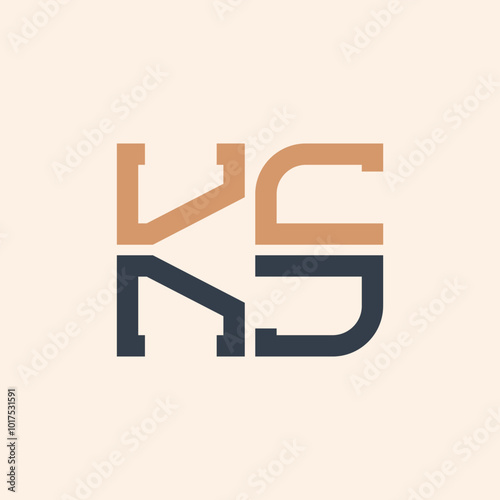 Modern KS Letter Logo Design. Creative and Versatile KS Logo Design Suitable for all Businesses