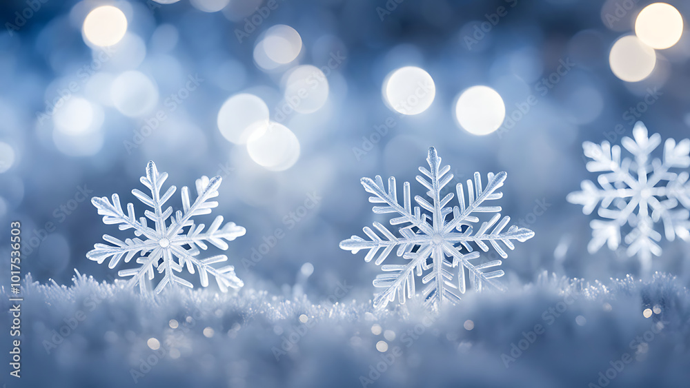 The illuminated snowflakes swirl in soft blur and the light gently reflects against the background, creating a dreamy winter wonder atmosphere.
Snow Crystal Background Card Design The illuminated snowflakes swirl in soft blur and the light gently reflects against the background, creating a dreamy winter wonder atmosphere.
Snow Crystal Background Card Design