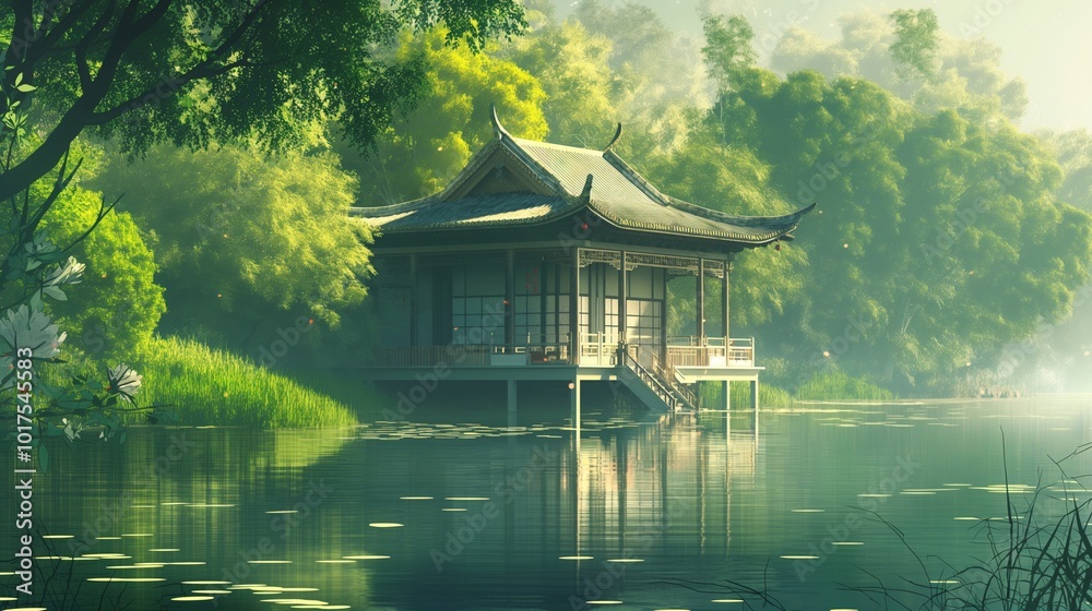 nice landscape theme for anime wallpaper