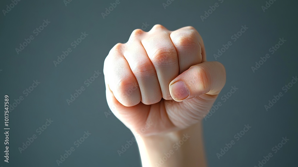 The clenched fist of a teenage girl clench fists angry grimacing evil hateful face pressured hate unfair results The clenched fist of a teenage girl clench fists angry grimacing evil hateful face pressured hate unfair results