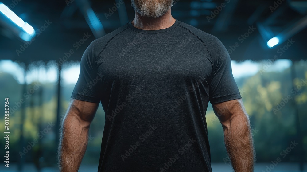 Black T Shirt Mockup Front and Back Views Isolated on White Background Black T Shirt Mockup Front and Back Views Isolated on White Background