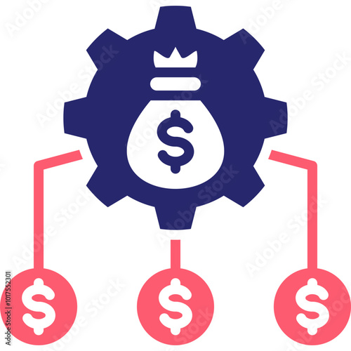 Capital Structure Icon