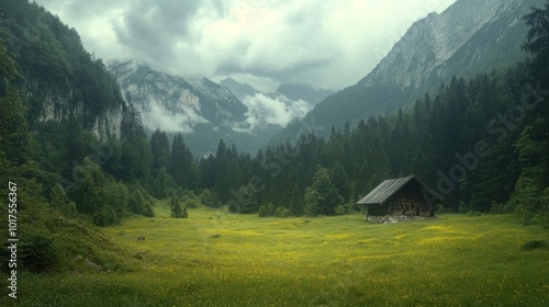 Winklern Alpine meadow (Carinthia, Austria) photo