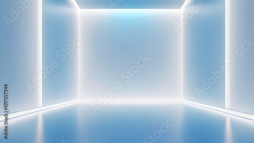 Wallpaper Mural A sleek blue surface adorned with intricate patterns of shining cables, resembling a circuit board, evoking a sense of advanced technology and connectivity. Torontodigital.ca