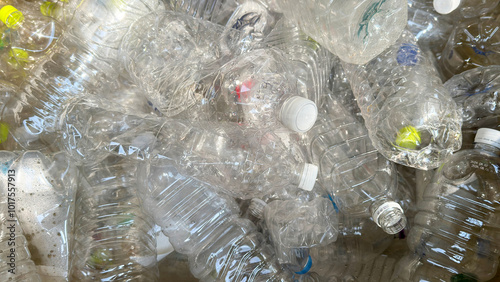 PET plastic bottle recycling bin