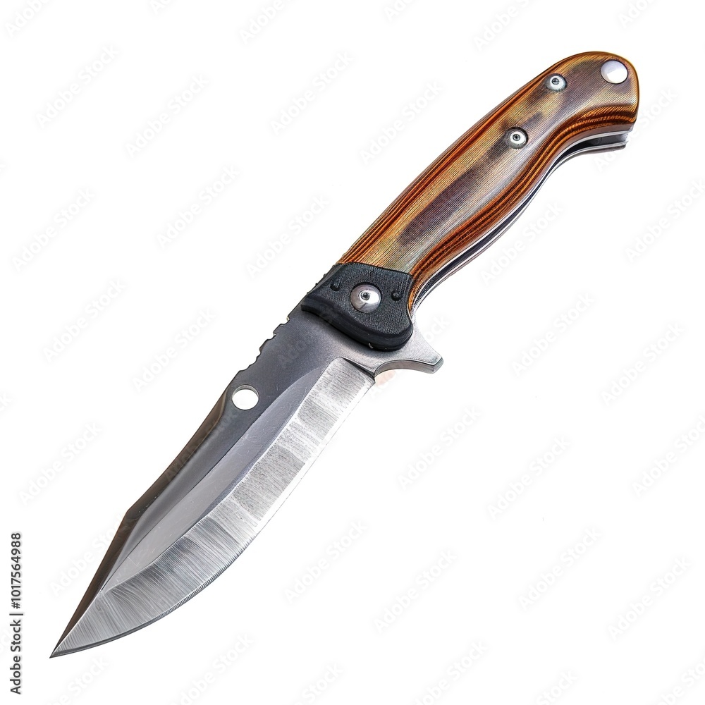 Obraz premium Portable Camping Knives for Wilderness Exploration On Transparent Background. 