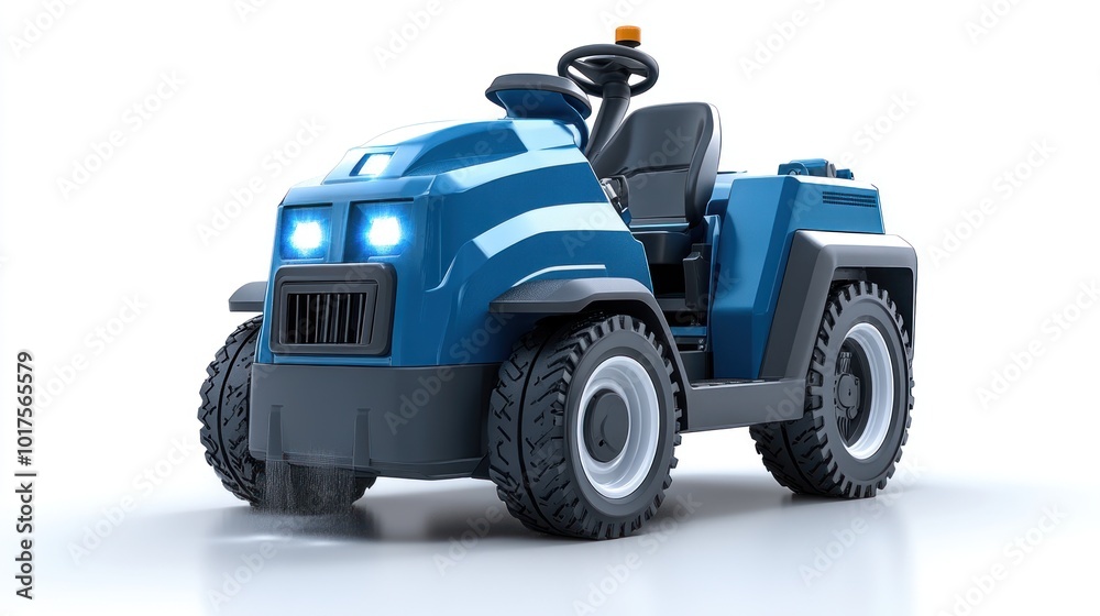Blue Utility Vehicle Blue Utility Vehicle