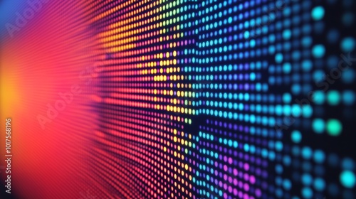 Wallpaper Mural Close up led television backgroundlcd display pixel screen panel pattern Torontodigital.ca