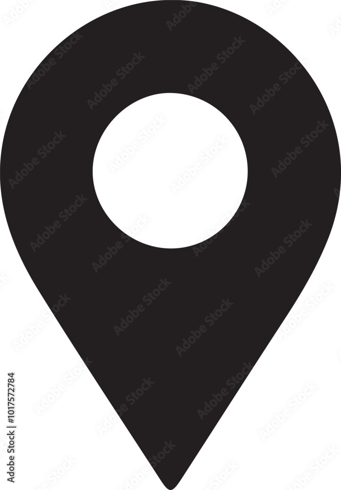 pin location icon over white background, flat detail style, vector illustration pin location icon over white background, flat detail style, vector illustration