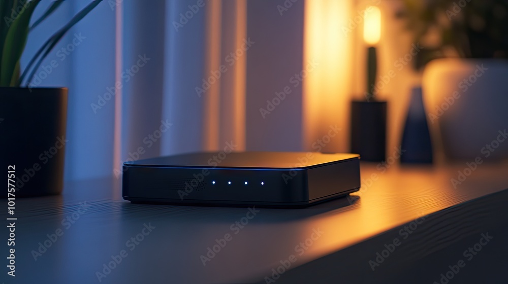 A sleek, modern 5G router sits on a desk, symbolizing secure, high-speed next-generation home networks for online communication. A sleek, modern 5G router sits on a desk, symbolizing secure, high-speed next-generation home networks for online communication.