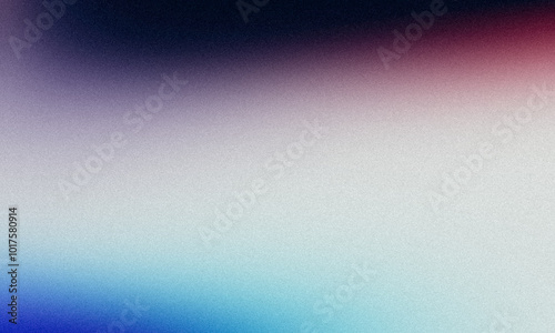 Abstract summer teal grainy gradient texture backdrop design. Vibrant purple blue magenta color noisy gradient with bright, glowing, soft colors flowing banner or poster