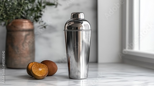 Stainless Steel Cocktail Shaker photo