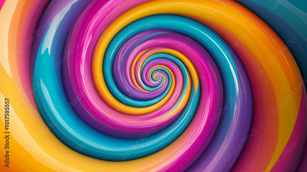 Psychedelic spiral pattern: vibrant rainbow color whirlwind and optical illusion art
Psychedelic spiral pattern: vibrant rainbow color whirlwind and optical illusion art