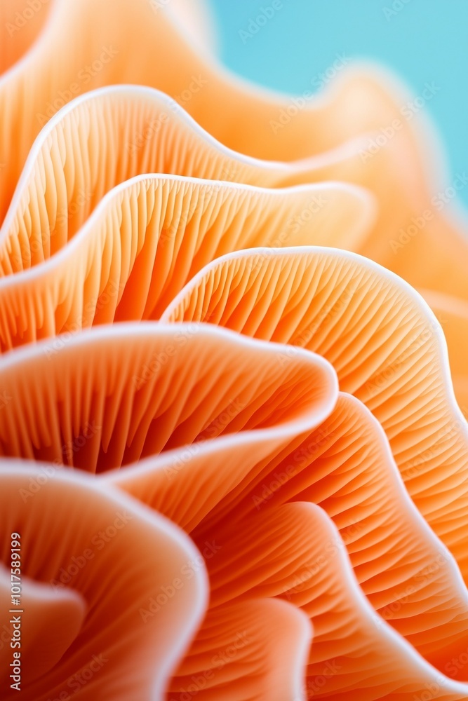 Background with a plate mushroom and copy space. A set of mushrooms. A natural abstract backdrop. Oyster mushrooms Background with a plate mushroom and copy space. A set of mushrooms. A natural abstract backdrop. Oyster mushrooms