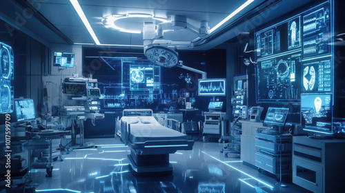advanced technology medical devices in hospital operation room
