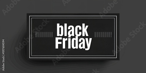 black Friday sale deals web banner black background