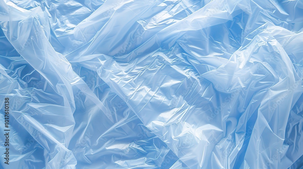 Plastic Wrinkled Film Background - a unique and modern visual. The plastic wrinkled film creates an eye-catching and stylish backdrop