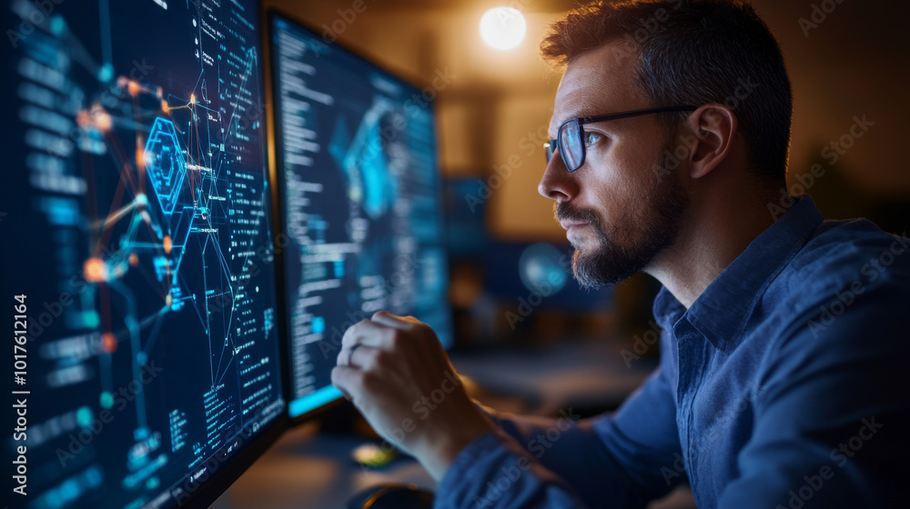 Naklejka premium A corporate document displaying a comprehensive cybersecurity framework, focusing on both prevention and incident response measures.