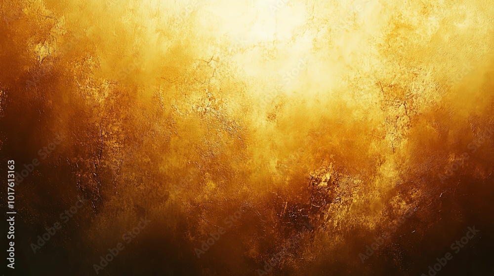 Abstract Golden Textured Background with Light Abstract Golden Textured Background with Light