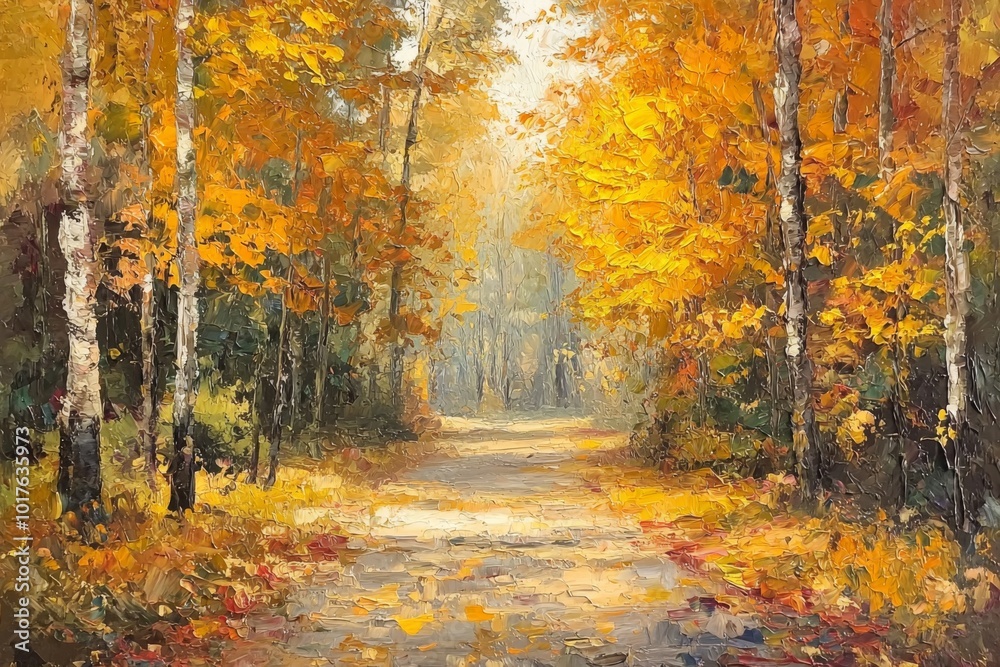 Obraz premium Abstract oil painting illustration background