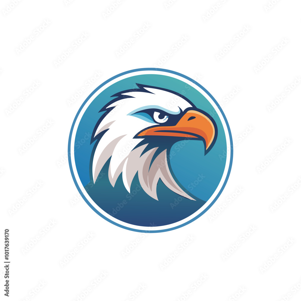 Obraz premium eagle mascot logo
