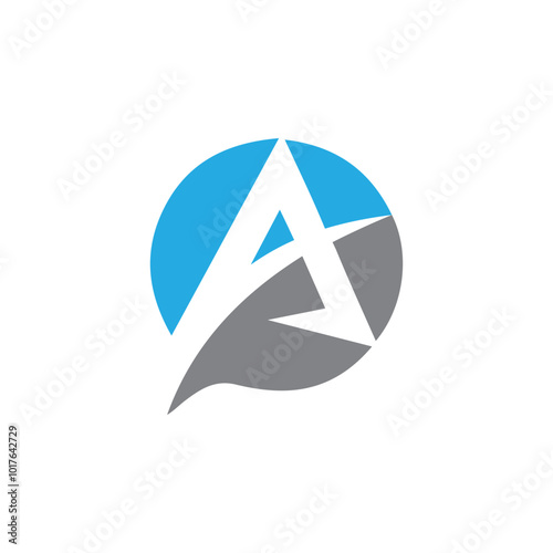 Free Download initial a letter logo design vector template, a logo design for business, a icon vector, a symbol for monogram. - GFXLoad