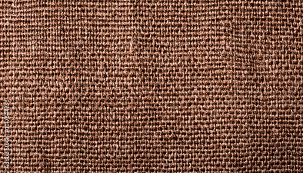 Canvas texture or background of brown fabric, high resolution file