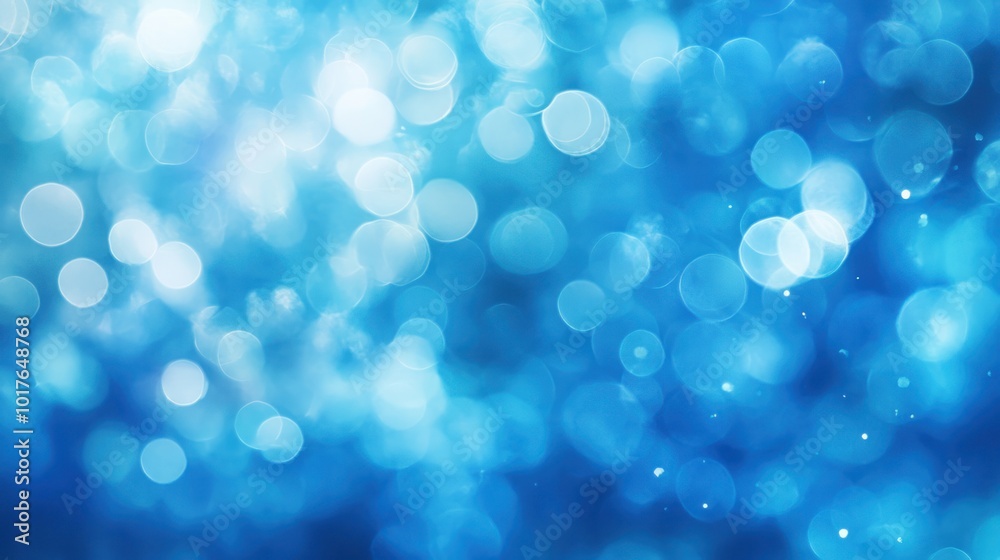 Abstract blue background with bokeh effect: Soft, out-of-focus bokeh lights in different shades of blue, creating a dreamy and atmospheric abstract background. Abstract blue background with bokeh effect: Soft, out-of-focus bokeh lights in different shades of blue, creating a dreamy and atmospheric abstract background.