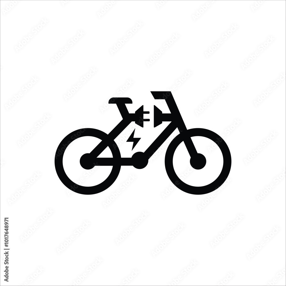 electric bike icon vector illustration, for icons and more electric bike icon vector illustration, for icons and more