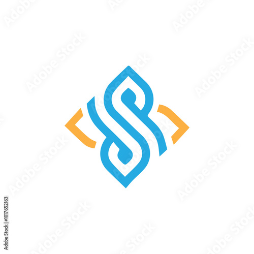 initial ss letter logo design vector template, ss logo vector for monogram, ss icon, ss symbol for business. photo