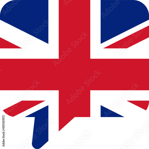 Chat Icon of UNITED KINGDOM Flag