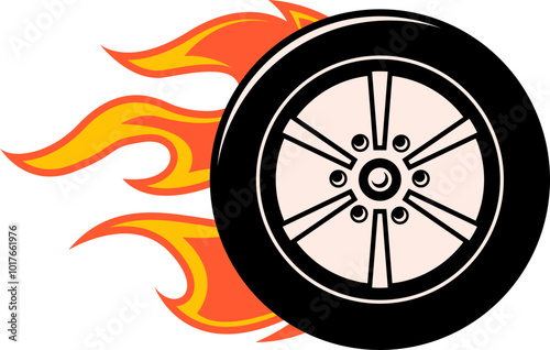Wheel On Fire