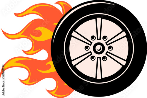 Wheel On Fire